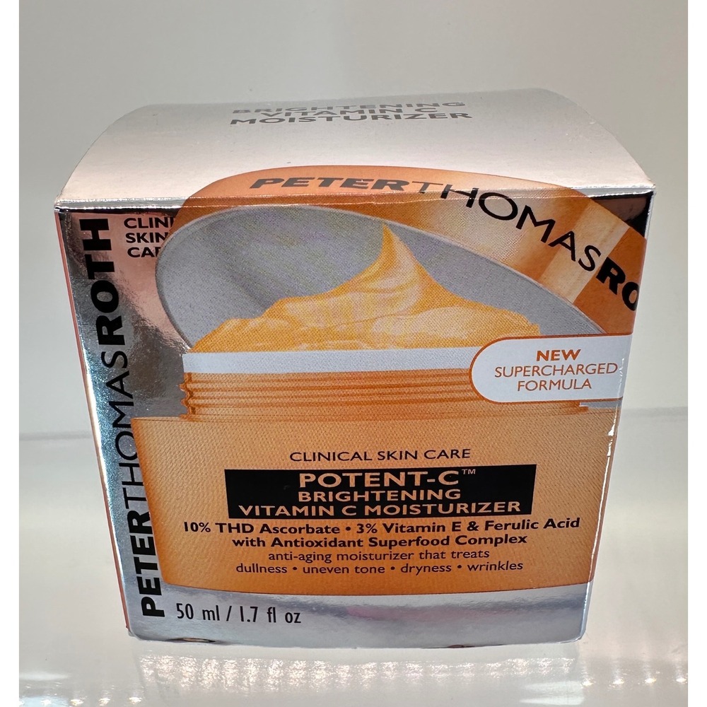 Peter Thomas Roth Potent-C Moisturizer Women 1.7oz Orange‎ Brightening Vitamin C